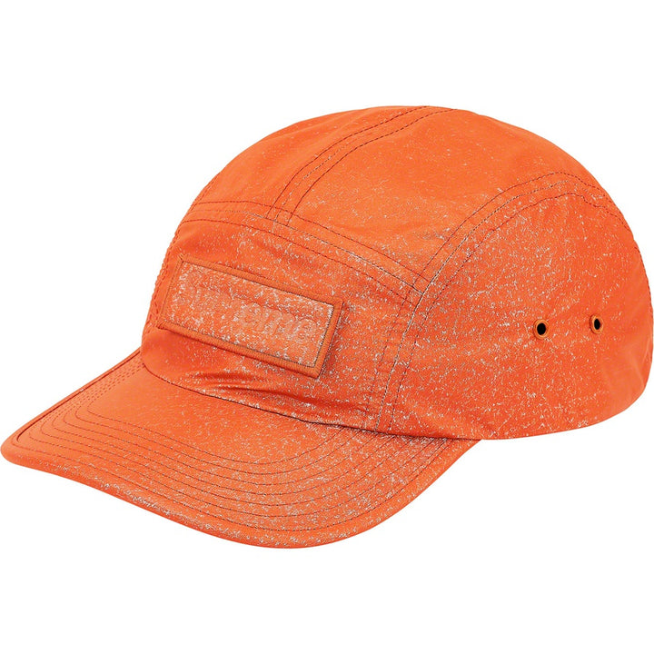 Supreme Reflective Speckled Camp Cap Orange FW20 | Hype Vault Malaysia | Top Streetwear Store | Authentic without a doubt