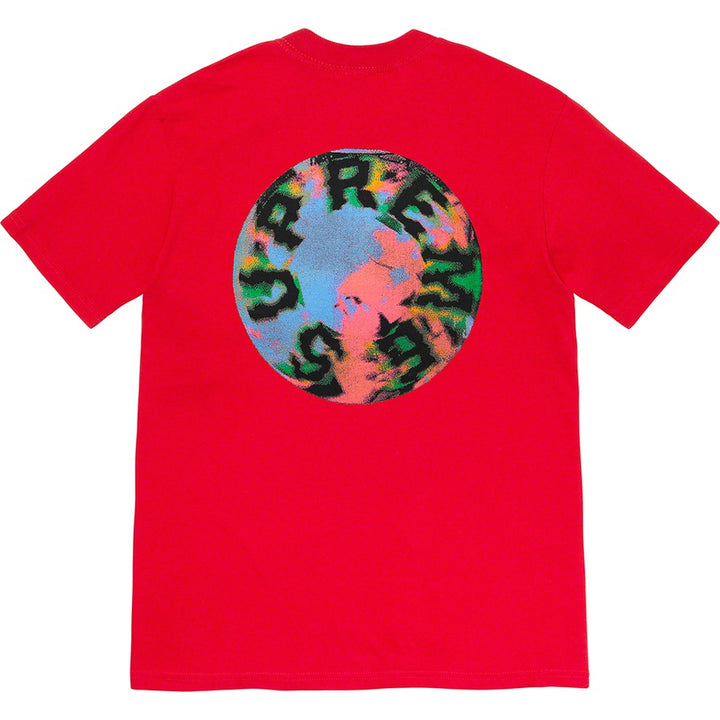 Supreme Marble Tee Red - Hype Vault