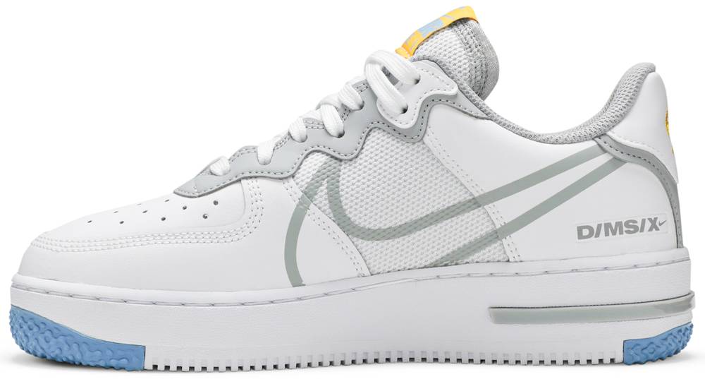 Nike Air Force 1 React Light Smoke Grey | Hype Vault Kuala Lumpur | Asia's Top Trusted Store for Sneakers and Streetwear