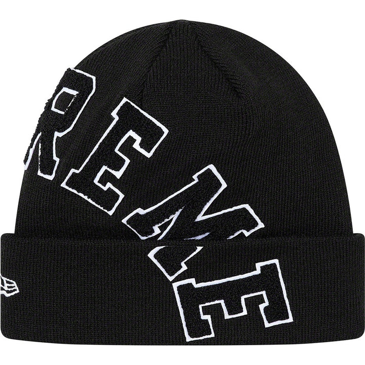 Supreme New Era Big Arc Beanie Black | Hype Vault Malaysia
