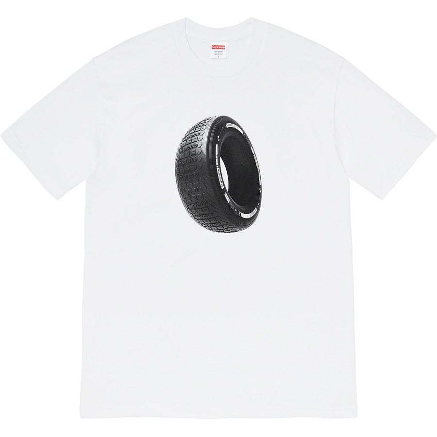 Supreme Tire Tee White | Hype Vault Malaysia