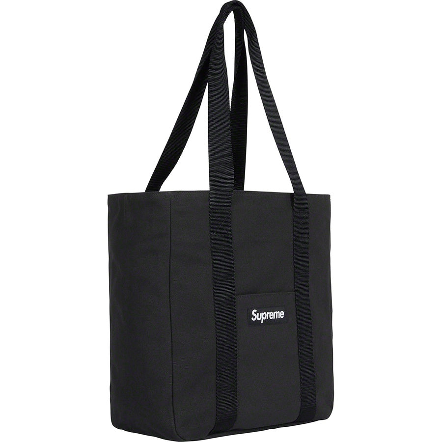 Supreme Canvas Tote Bag Black (FW20) | Hype Vault Malaysia