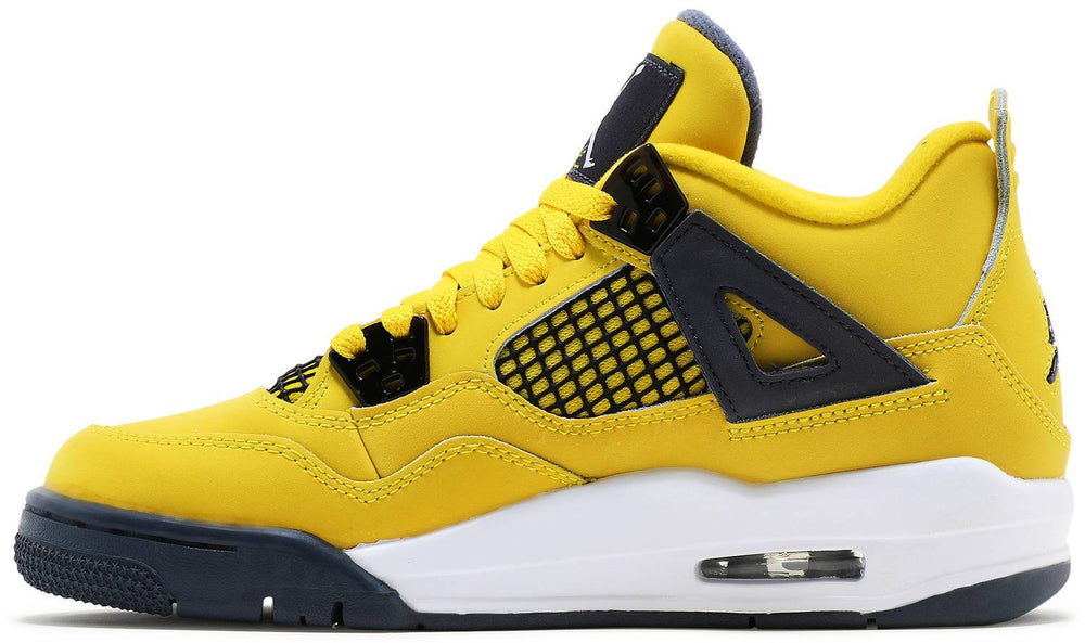 Air Jordan 4 Retro 'Lightning' (GS) (2021) | Hype Vault Kuala Lumpur | Asia's Top Trusted High-End Sneakers and Streetwear Store | Authenticity Guaranteed