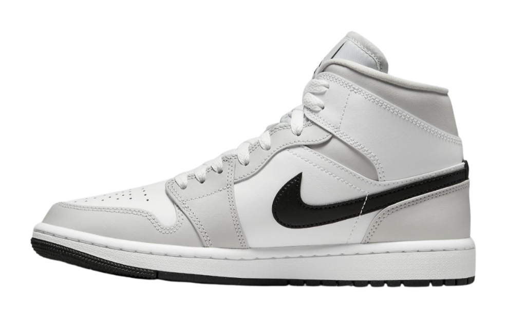 Air Jordan 1 Mid Light Smoke Grey (W) | Hype Vault Kuala Lumpur | Asia's Top Trusted High-End Sneakers and