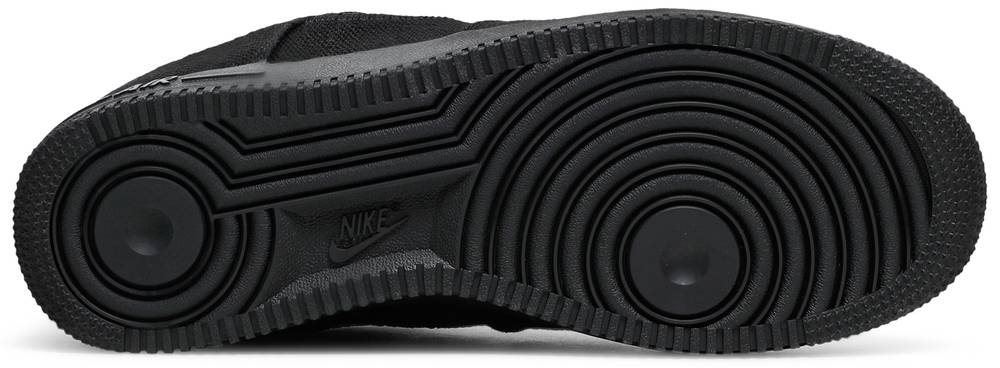 Stussy x Nike Air Force 1 Low 'Triple Black' | Hype Vault Malaysia | Authentic without a doubt
