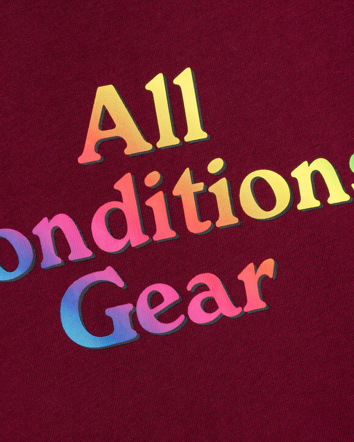 Nike NRG ACG Gradient S/S T-Shirt Dark Beetroot