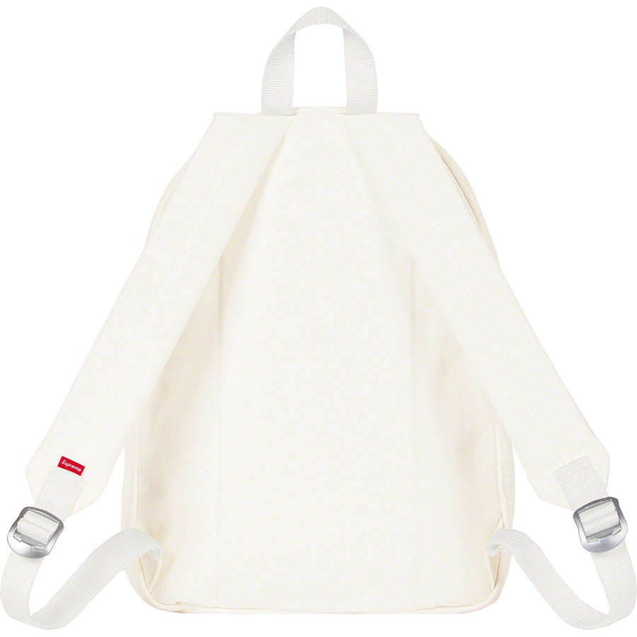Supreme Canvas Backpack White (FW20) | Hype Vault Malaysia