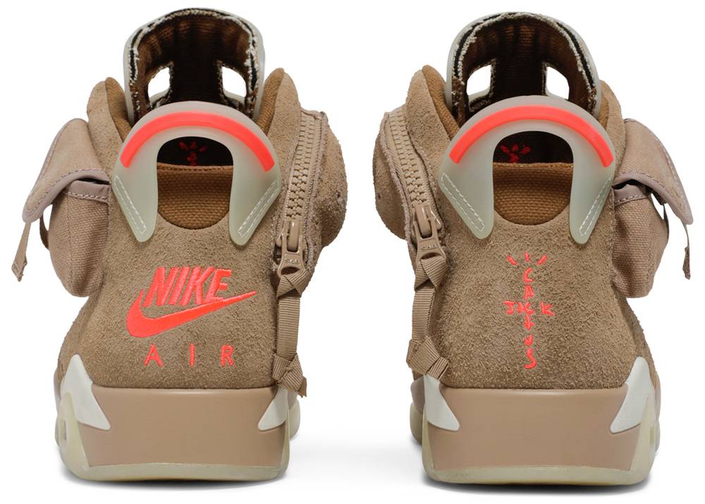 Air Jordan 6 Retro Travis Scott British Khaki | Hype Vault Kuala Lumpur | Asia's Top Trusted High-End Sneakers and Streetwear Store | Authenticity Guaranteed