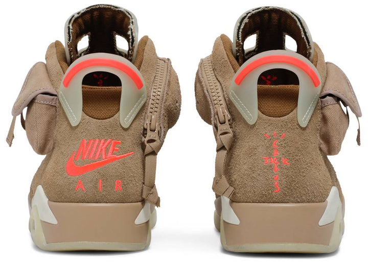 Air Jordan 6 Retro Travis Scott British Khaki | Hype Vault Kuala Lumpur | Asia's Top Trusted High-End Sneakers and Streetwear Store | Authenticity Guaranteed