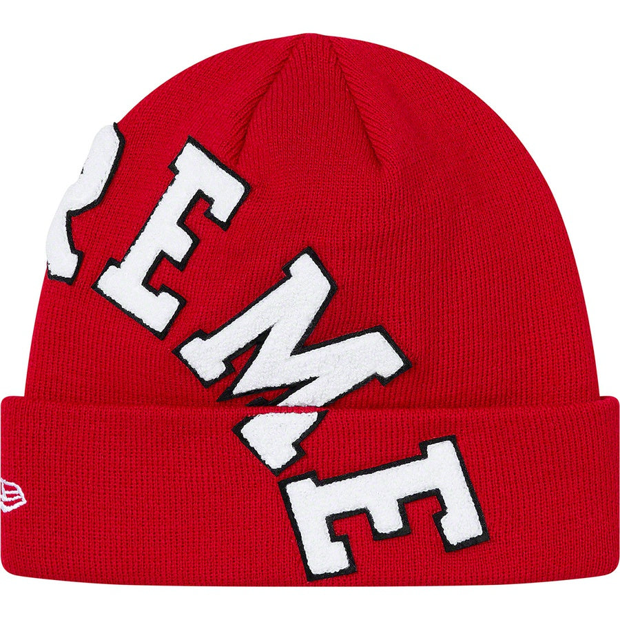 Supreme New Era Big Arc Beanie Red | Hype Vault Malaysia