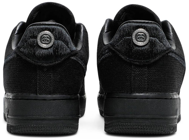 Stussy x Nike Air Force 1 Low 'Triple Black' | Hype Vault Malaysia | Authentic without a doubt