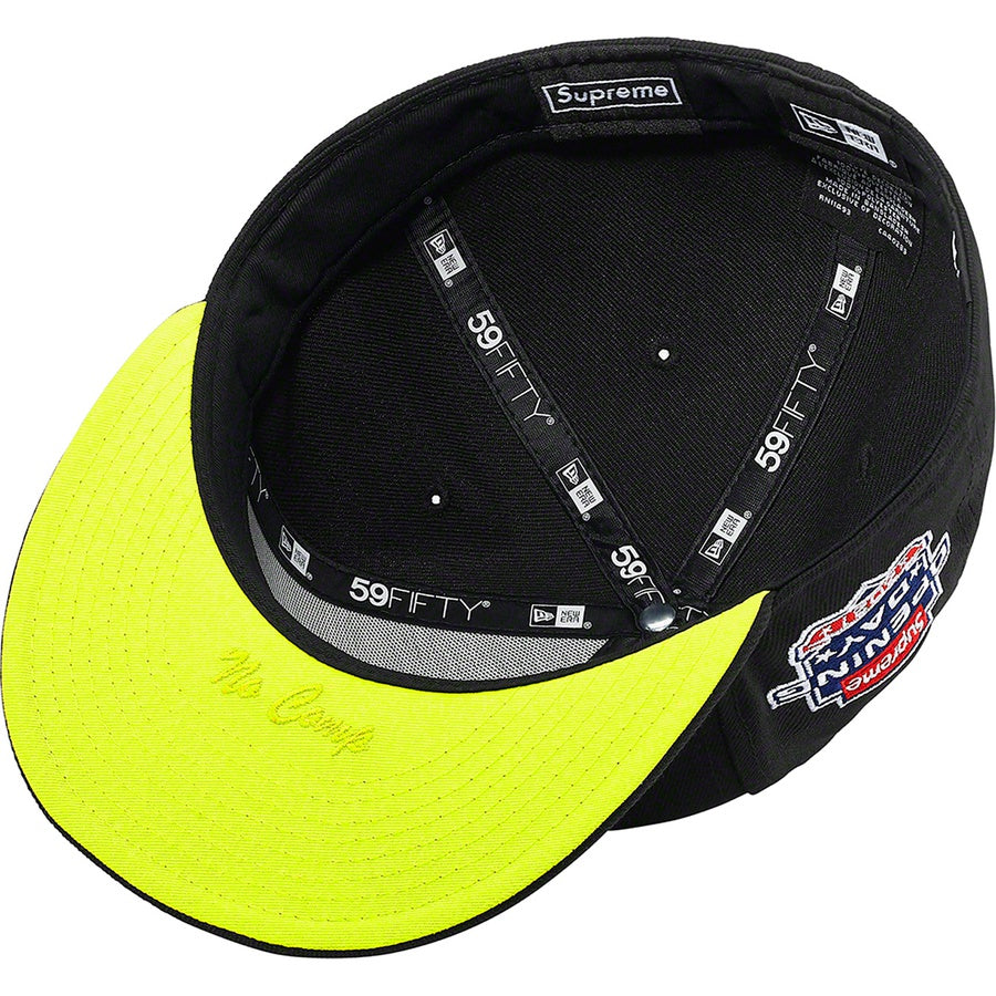 Supreme No Comp Box Logo New Era Black | Hype Vault Kuala Lumpur | Asia's Top Trusted High-End Sneakers and Streetwear Store | Authenticity Guaranteed