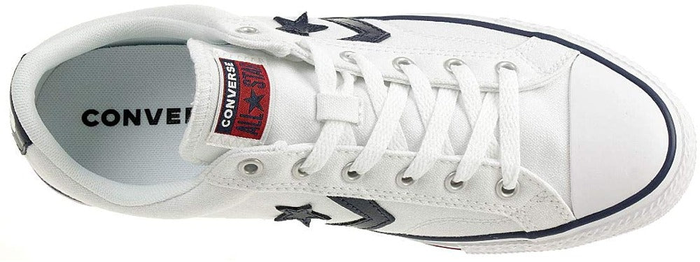Converse Star Player Ox White/Navy | Hype Vault Malaysia | Authentic sneakers and streetwear