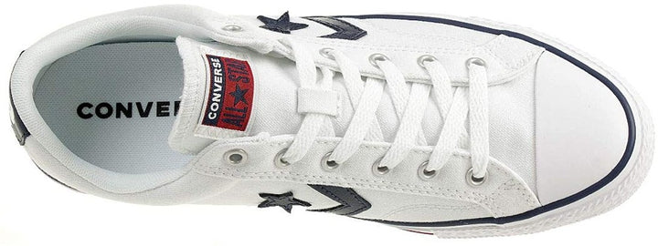 Converse Star Player Ox White/Navy | Hype Vault Malaysia | Authentic sneakers and streetwear