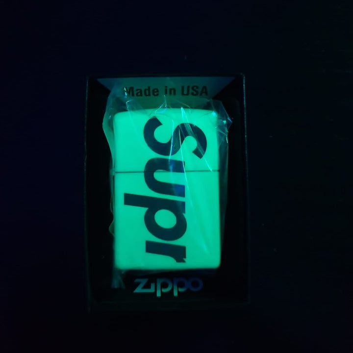 Supreme SS20 Glow In The Dark Zippo Lighter - Hype Vault