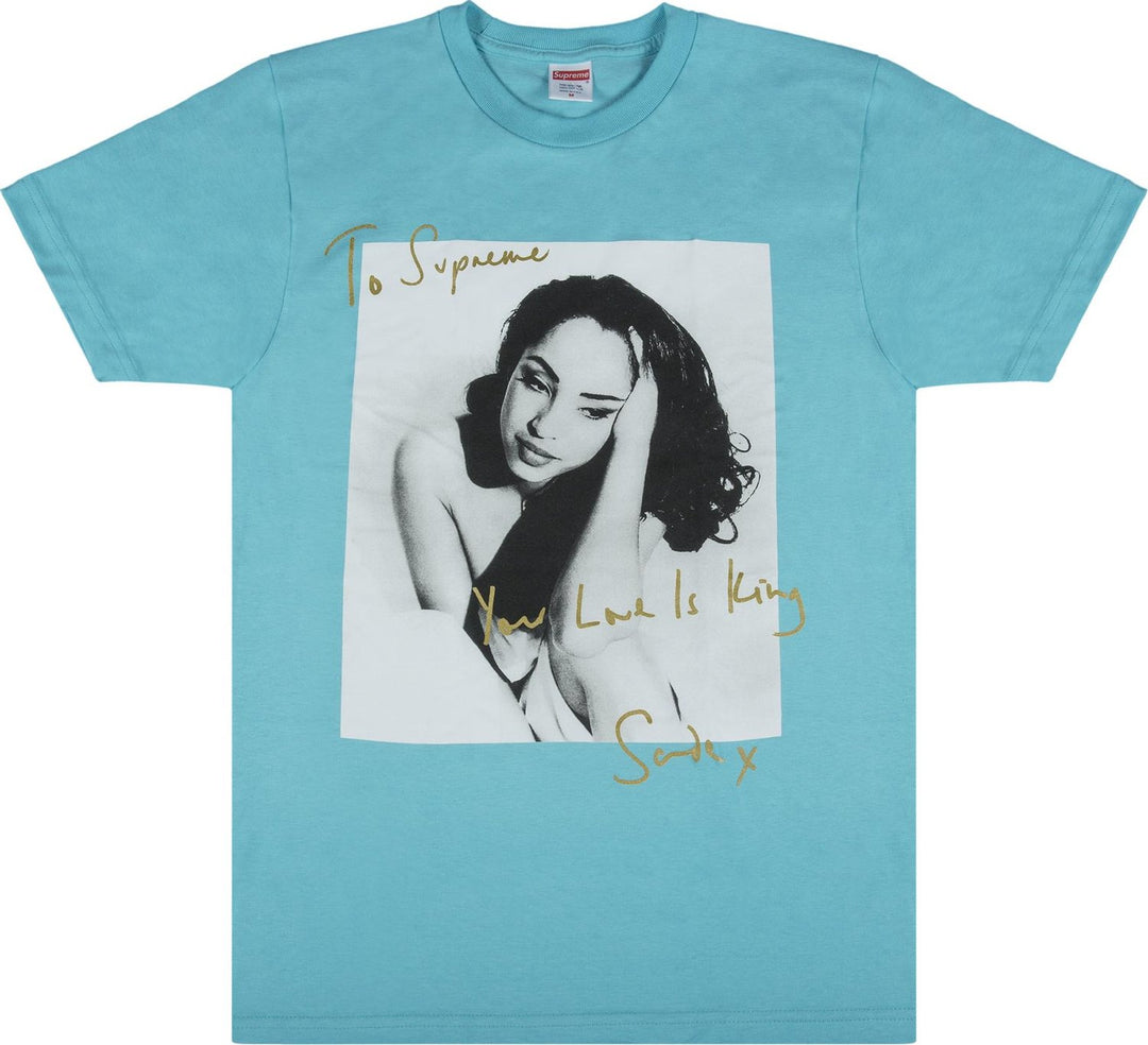 Supreme Sade Tee Aqua | Hype Vault Kuala Lumpur | Asia's Top Trusted High-End Sneakers and Streetwear Store