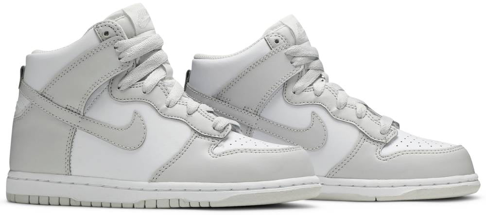 Nike Dunk High Retro White Vast Grey (PS) | Hype Vault Kuala Lumpur | Asia's Top Trusted High-End Sneakers and Streetwear Store | Authenticity Guaranteed