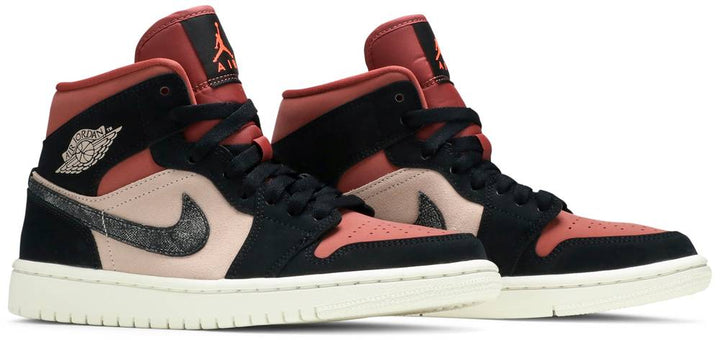 Air Jordan 1 Mid Canyon Rust (W) | Hype Vault Kuala Lumpur | Asia's Top Trusted High-End Sneakers and Streetwear Store | Authenticity Guaranteed