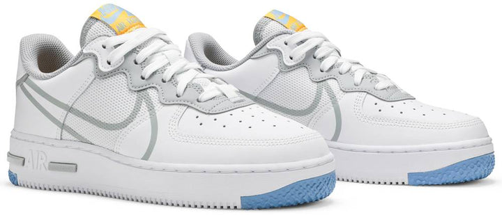 Nike Air Force 1 React Light Smoke Grey | Hype Vault Kuala Lumpur | Asia's Top Trusted Store for Sneakers and Streetwear