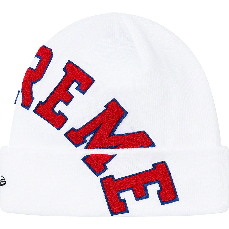 Supreme New Era Arc Beanie White | Hype Vault Malaysia