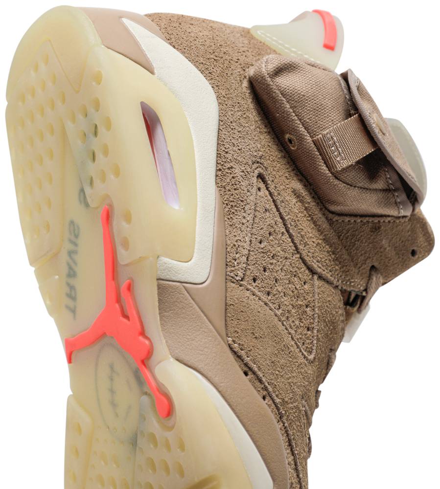 Air Jordan 6 Retro Travis Scott British Khaki | Hype Vault Kuala Lumpur | Asia's Top Trusted High-End Sneakers and Streetwear Store | Authenticity Guaranteed