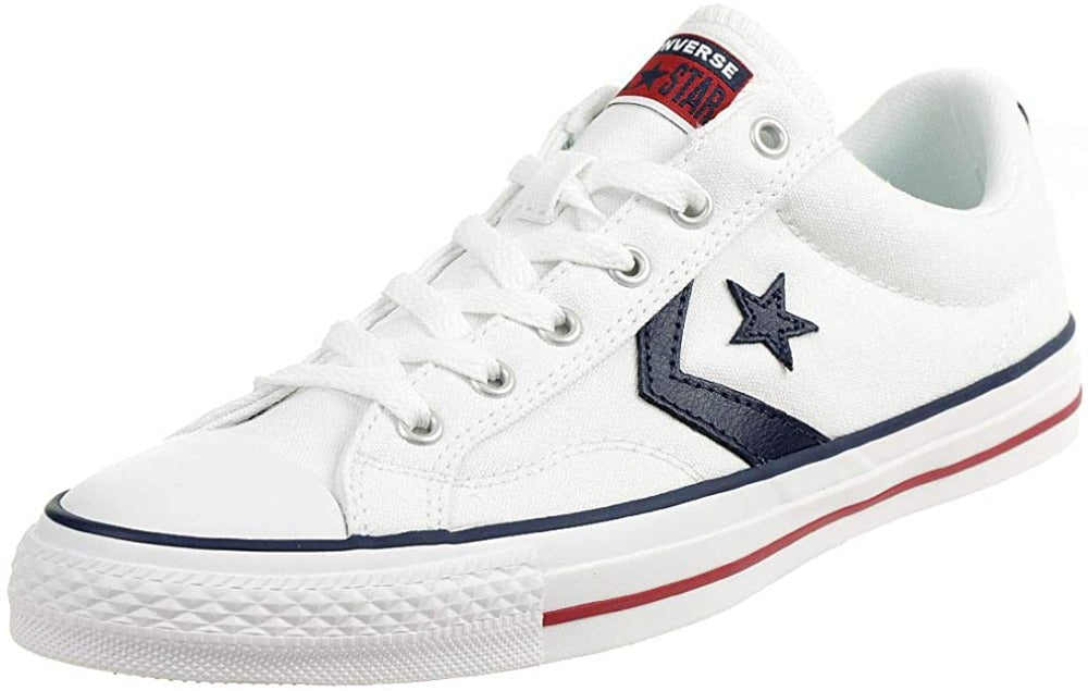 Converse Star Player Ox White/Navy | Hype Vault Malaysia | Authentic sneakers and streetwear