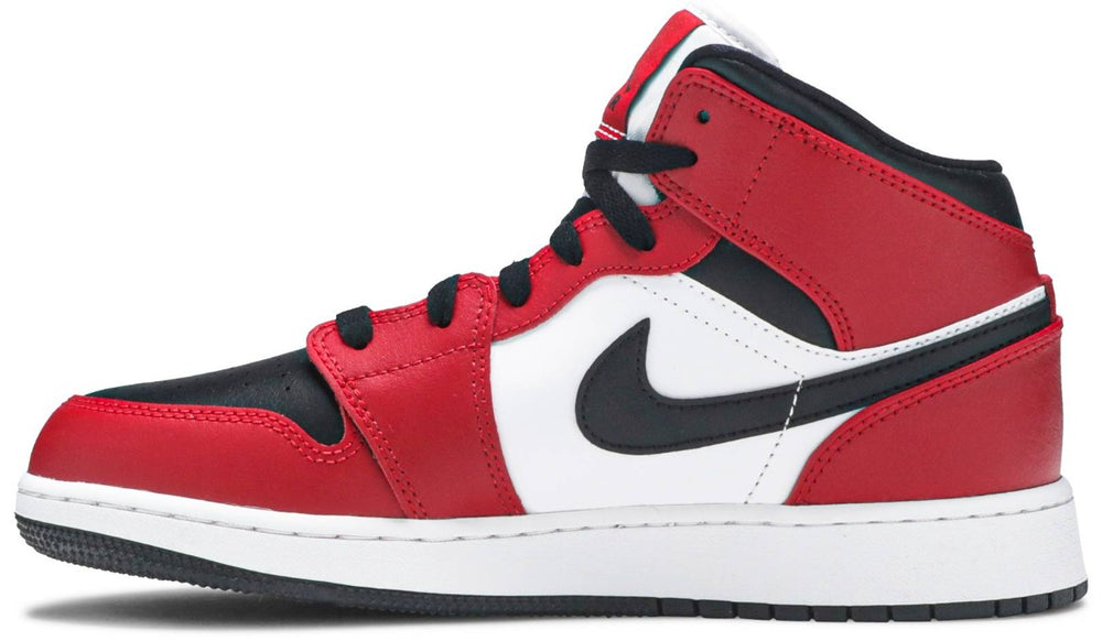 Air Jordan 1 Mid GS Chicago Black Toe | Hype Vault Malaysia