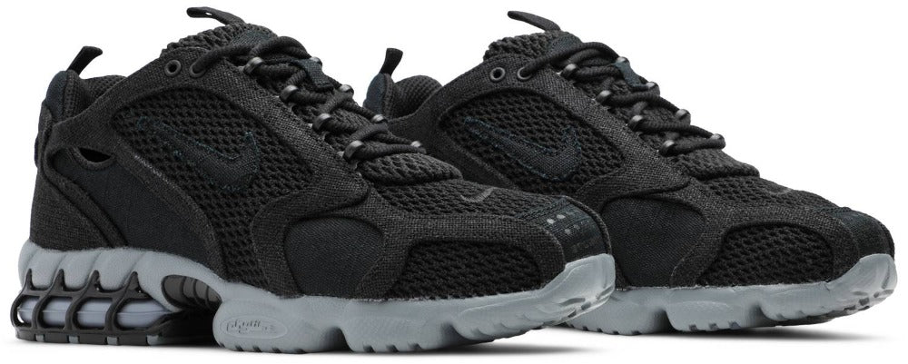 Stussy x Nike Air Zoom Spiridon Cage 2 Black (Size UK 10) - Hype Vault