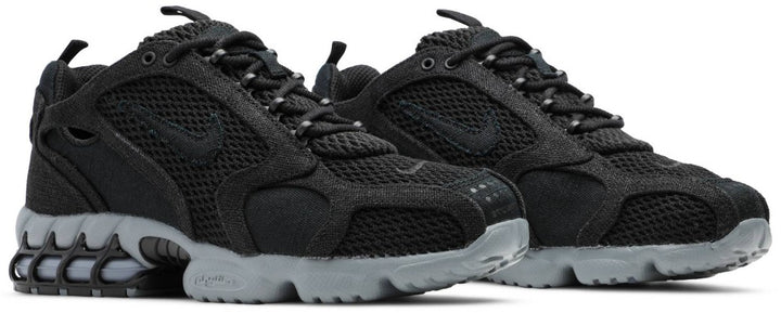 Stussy x Nike Air Zoom Spiridon Cage 2 Black (Size UK 10) - Hype Vault