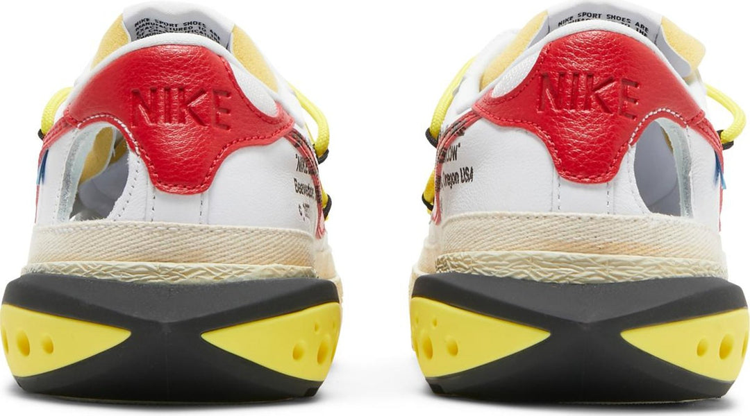Off-White x Nike Blazer Low 'White University Red' | Hype Vault Kuala Lumpur | Asia's Top Trusted High-End Sneakers and Streetwear Store