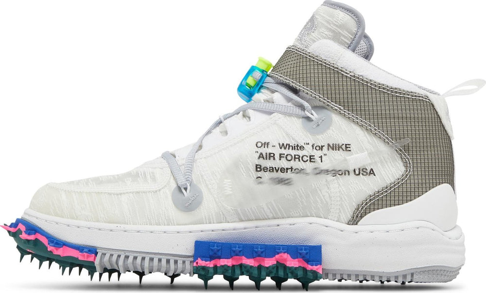 Off-White x Air Force 1 Mid 'White' | Hype Vault Kuala Lumpur | Asia's Top Trusted High-End Sneakers and Streetwear Store