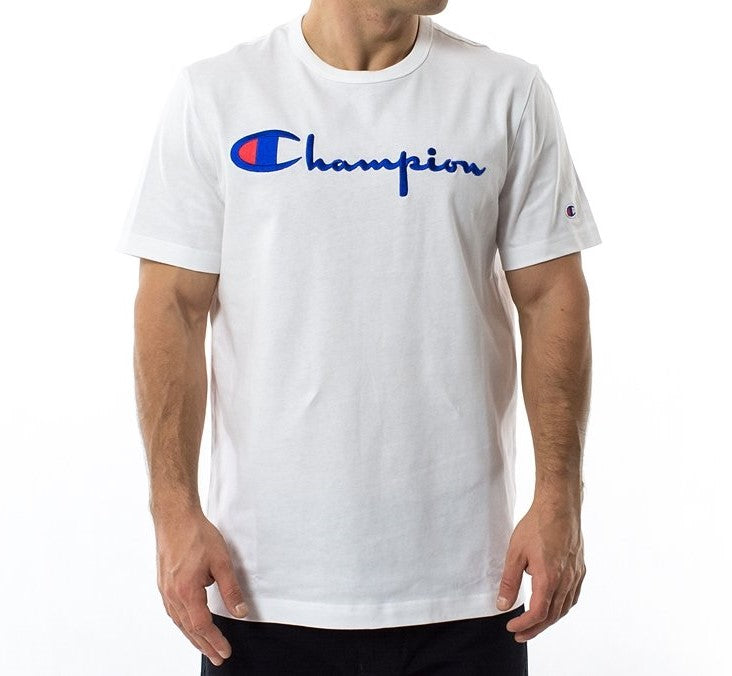 Champion t shirt outlet white