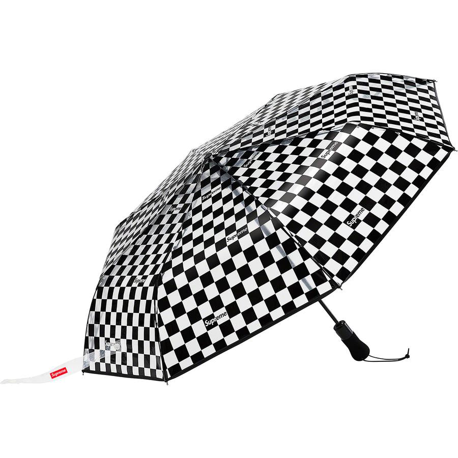 Supreme ShedRain Transparent Checkerboard Umbrella - Hype Vault