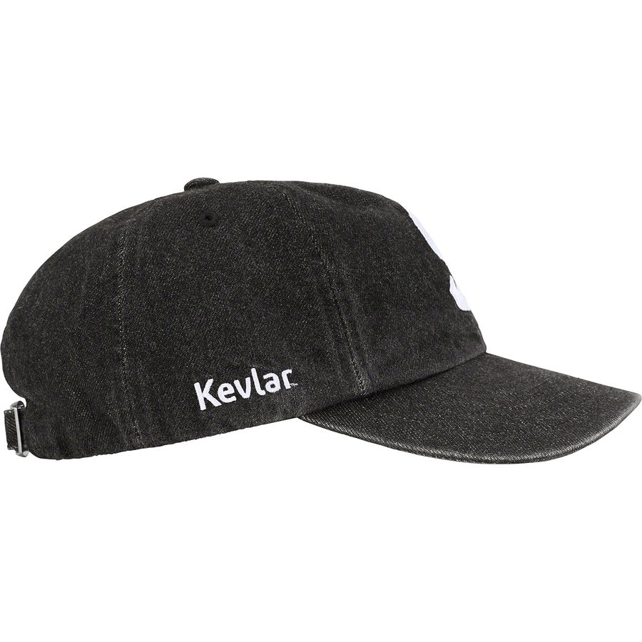 シュプリーム Kevlar Denim S logo 6 panel - キャップ