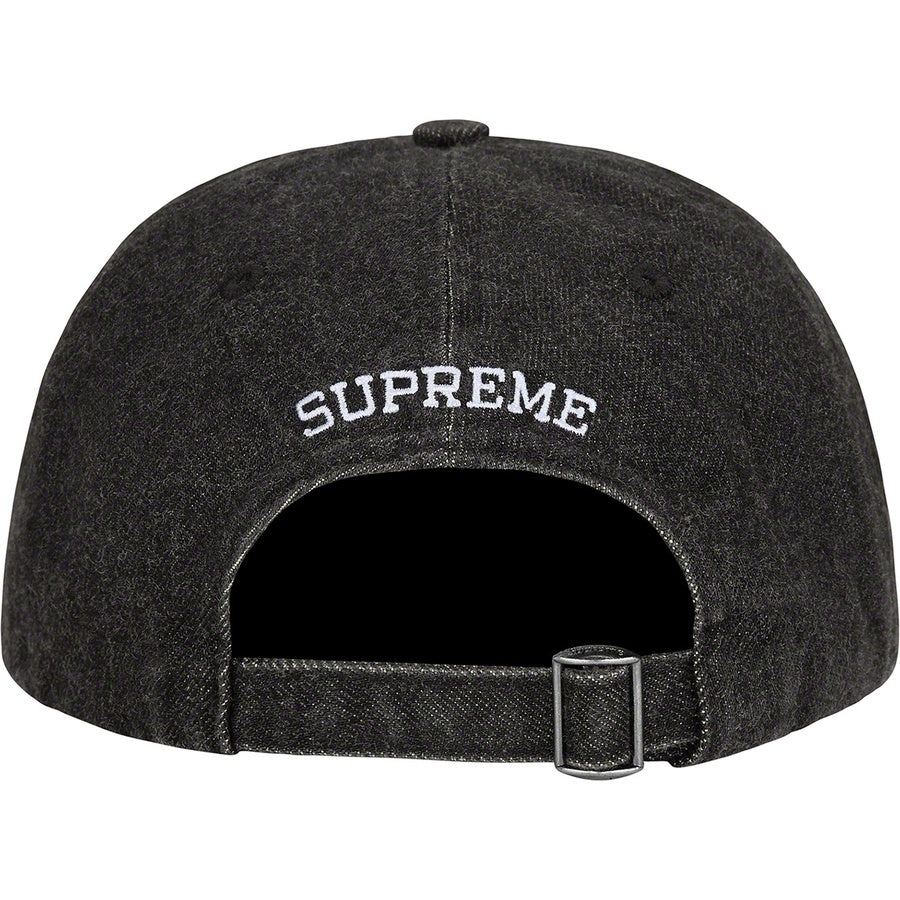 Supreme Kevlar Denim S Logo 6-Panel Black (SS22) | Hype Vault Kuala Lumpur | Asia's Top Trusted High-End Sneakers and Streetwear Store