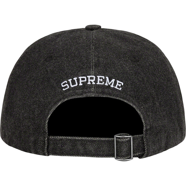 Supreme Kevlar Denim S Logo 6-Panel Black (SS22) | Hype Vault Kuala Lumpur | Asia's Top Trusted High-End Sneakers and Streetwear Store