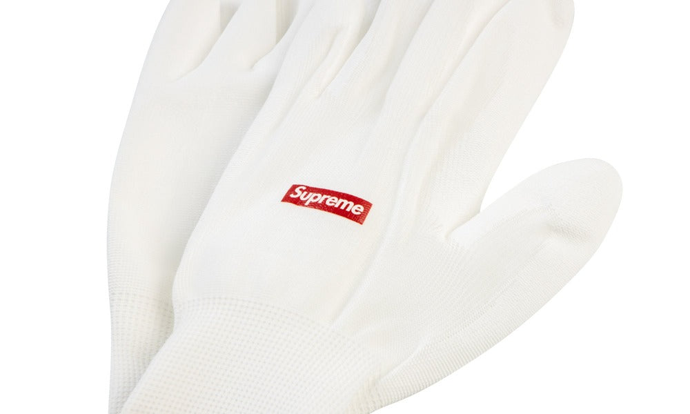 Supreme Box Logo Rubberized Gloves - Hype Vault