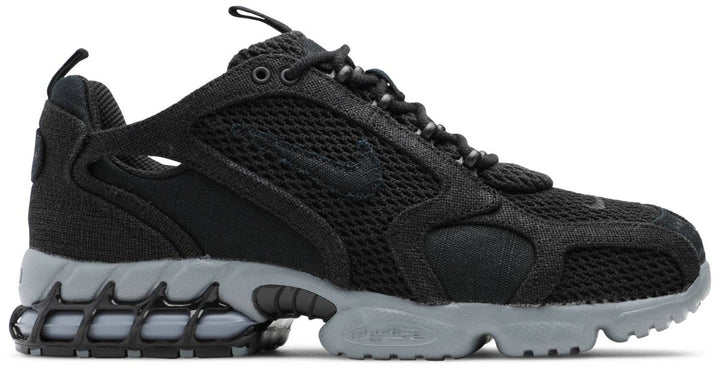Stussy x Nike Air Zoom Spiridon Cage 2 Black (Size UK 10) - Hype Vault