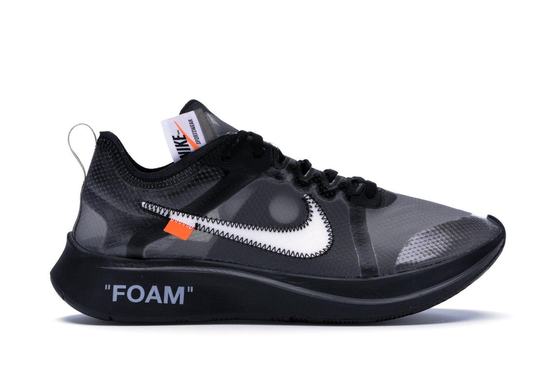 OFF-WHITE x Zoom Fly Black Silver - Hype Vault 