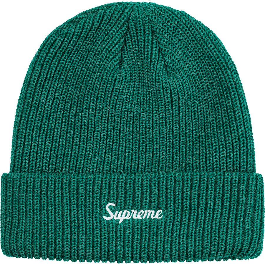 Supreme Loose Gauge Beanie Teal | Hype Vault Malaysia