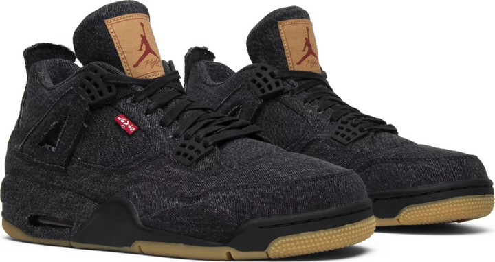 Levi's x Air Jordan 4 Retro 'Black Denim' | Hype Vault Kuala Lumpur | Asia's Top Trusted High-End Sneakers and Streetwear Store