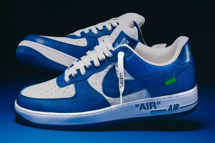 Louis Vuitton x Air Force 1 Low By Virgil Abloh 'White Royal' (Size US7)