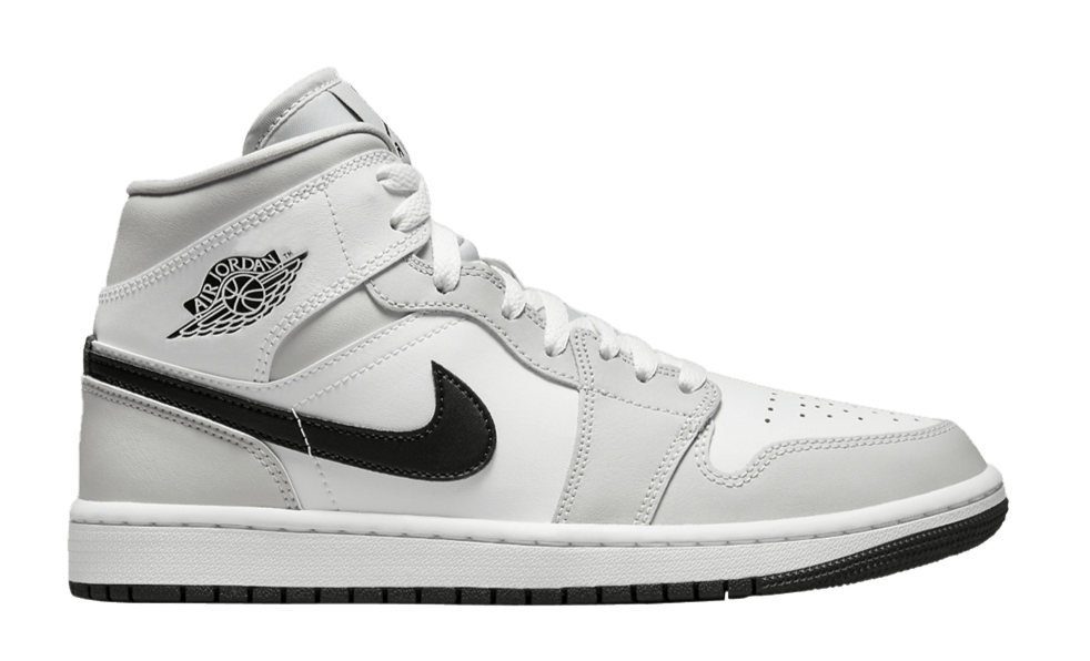 Air Jordan 1 Mid Light Smoke Grey (W) | Hype Vault Kuala Lumpur | Asia's Top Trusted High-End Sneakers and 