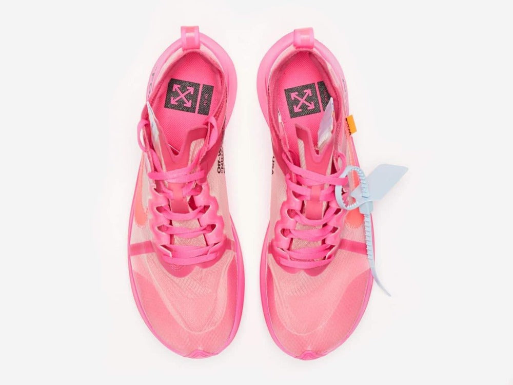 Nike Zoom Fly x Off-White Tulip Pink Hype Vault