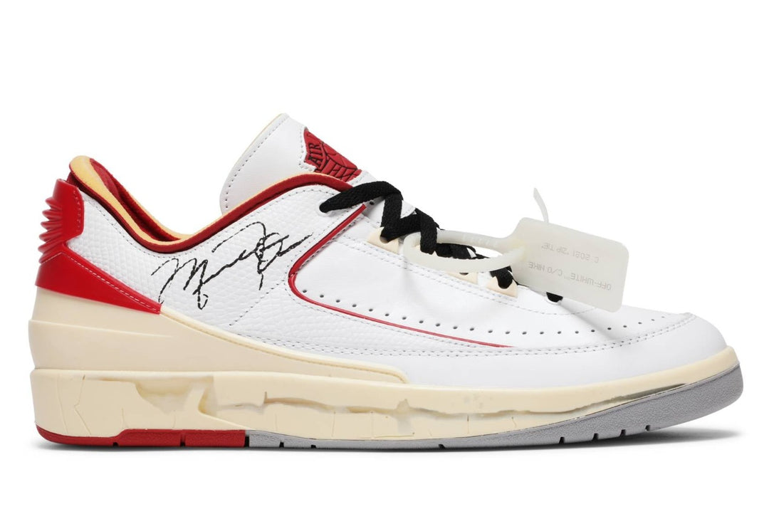 Off-White x Air Jordan 2 Retro Low SP 'White Red' | Hype Vault Kuala Lumpur | Asia's Top Streetwear and Sneakers Store