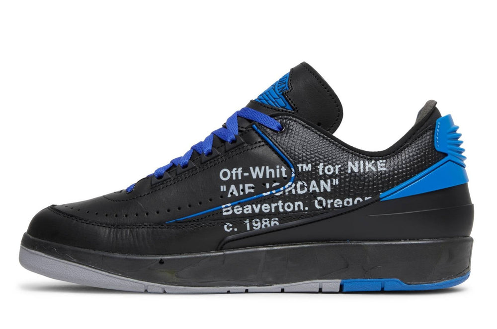 Off-White x Air Jordan 2 Retro Low SP 'Black'  | Hype Vault Kuala Lumpur | Asia's Top Streetwear and Sneakers Store