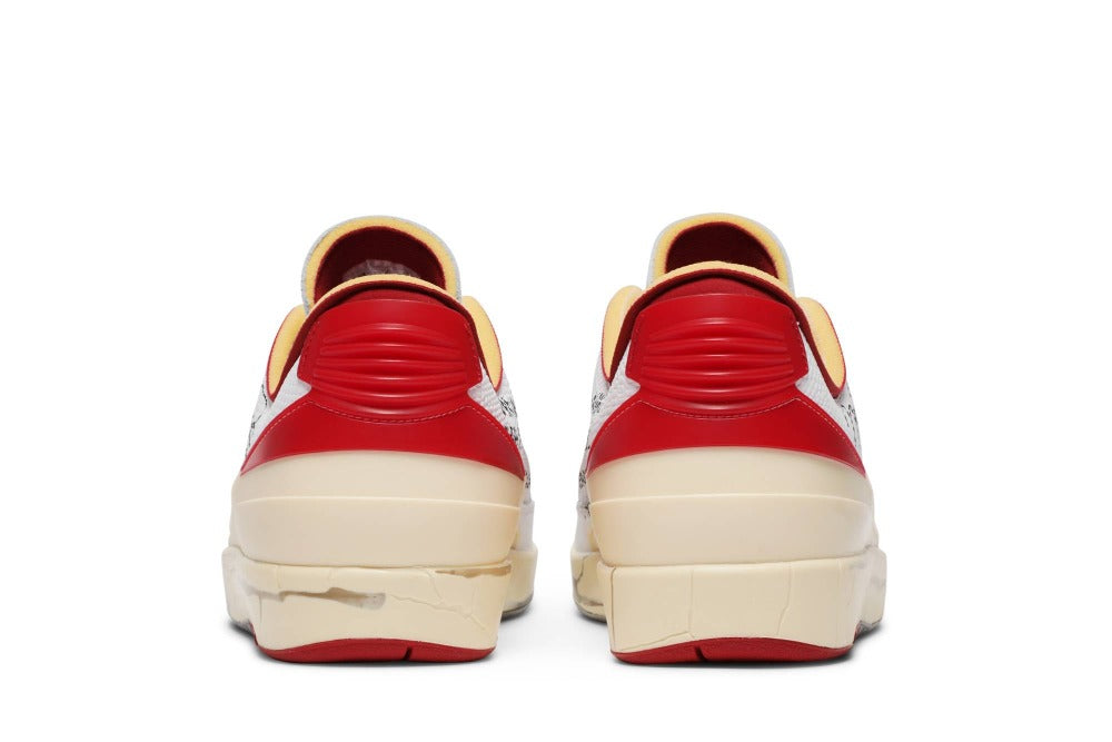 Off-White x Air Jordan 2 Retro Low SP 'White Red' | Hype Vault Kuala Lumpur | Asia's Top Streetwear and Sneakers Store