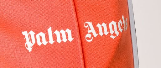 Palm Angels Logo Track Pants Orange (Size M) - Hype Vault