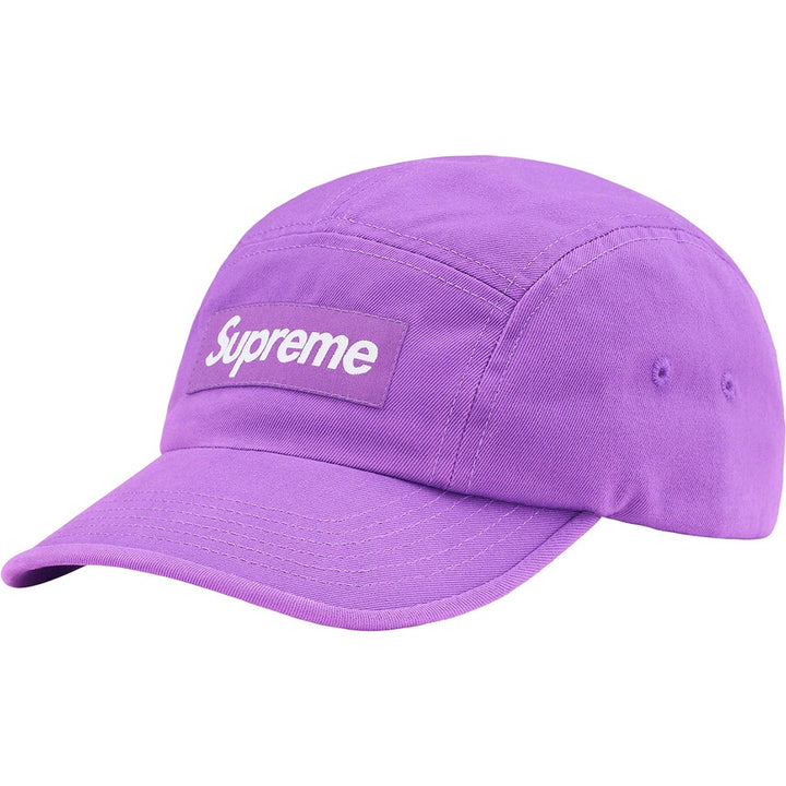 Supreme Washed Chino Twill Camp Cap Light Purple (SS22) | Hype Vault Kuala Lumpur | Asia's Top Trusted High-End Sneakers and Streetwear Store
