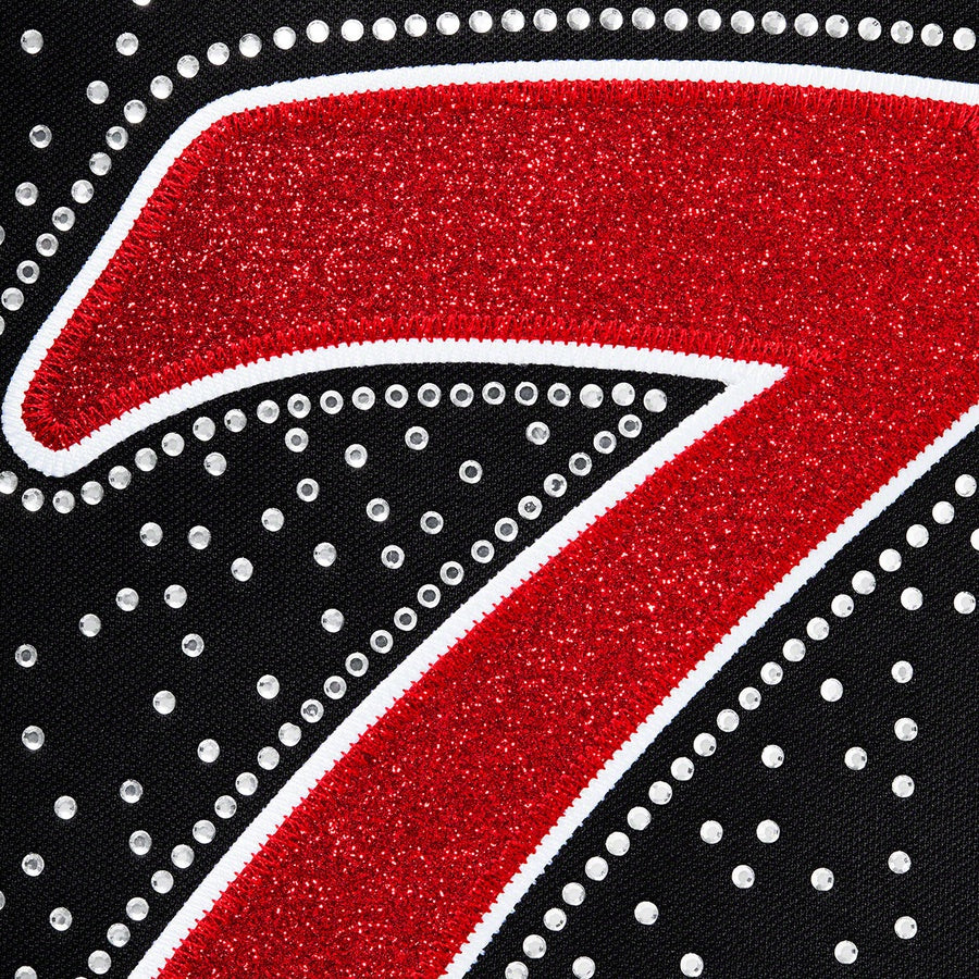 Supreme Rhinestone Baseball Jersey Black (Size M) - Hype Vault